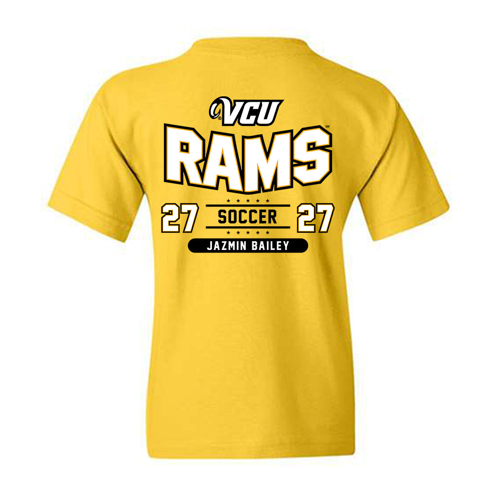 VCU - NCAA Women's Soccer : Jazmin Bailey - Classic Fashion Shersey Youth T-Shirt-0