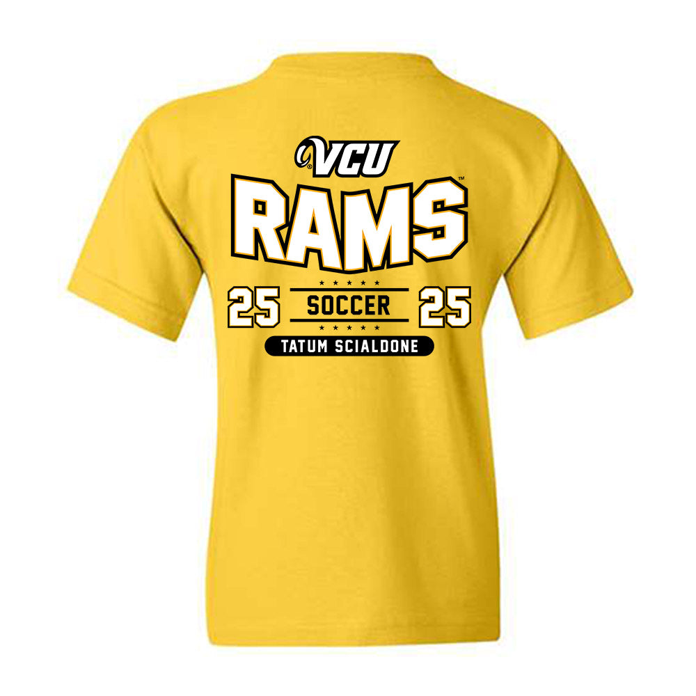 VCU - NCAA Women's Soccer : Tatum Scialdone - Classic Fashion Shersey Youth T-Shirt-0