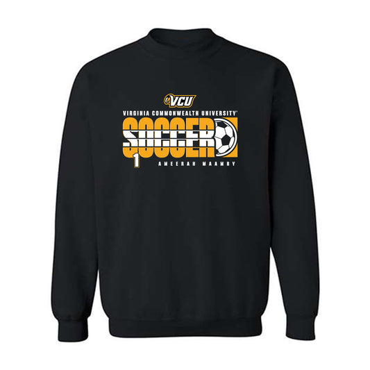 VCU - NCAA Women's Soccer : Ameerah Maamry - Classic Fashion Shersey Crewneck Sweatshirt-0
