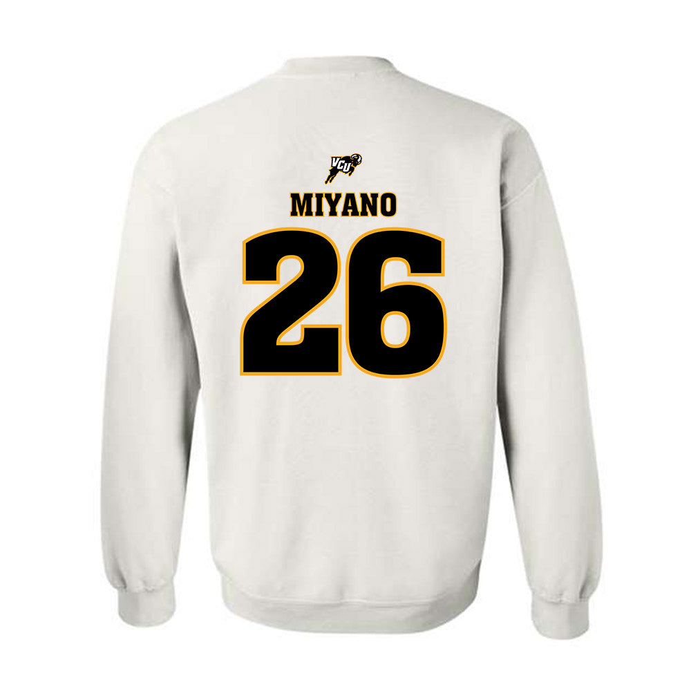 VCU - NCAA Men's Soccer : Hayato Miyano - Sports Shersey Crewneck Sweatshirt-1