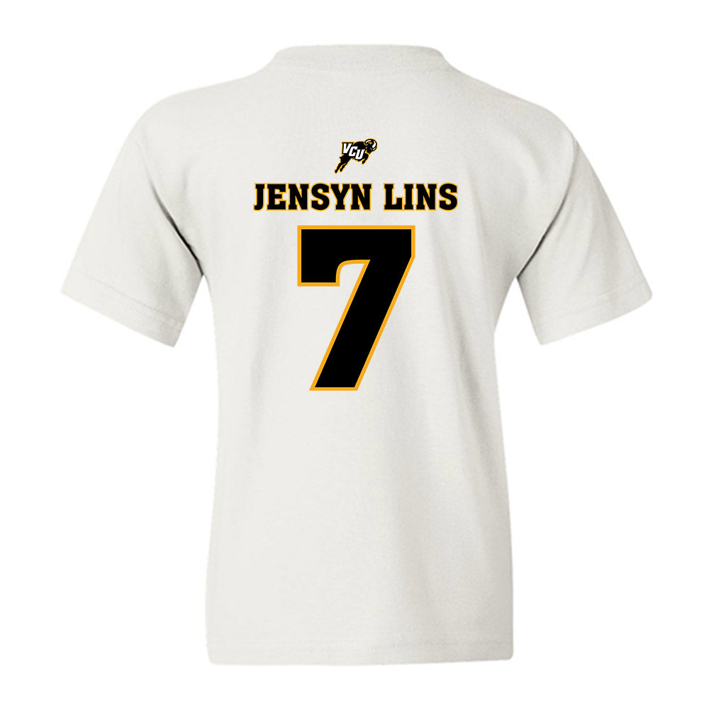 VCU - NCAA Women's Soccer : Jensyn Lins Jensyn Lins - Sports Shersey Youth T-Shirt-1