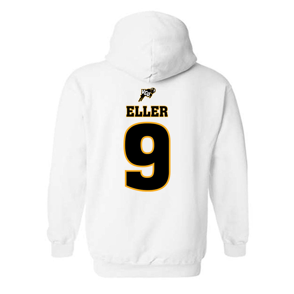 VCU - NCAA Women's Soccer : Jenna Eller - Sports Shersey Hooded Sweatshirt