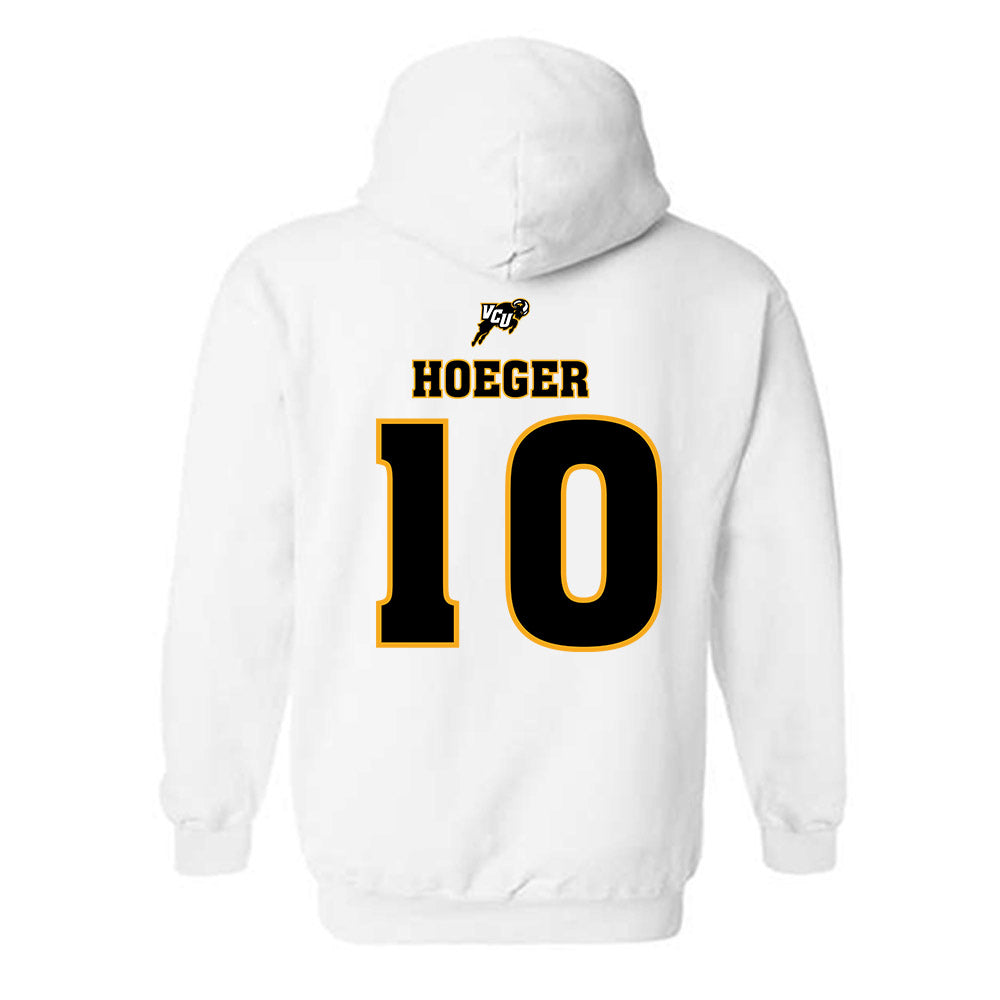 VCU - NCAA Women's Soccer : Paige Hoeger - Sports Shersey Hooded Sweatshirt