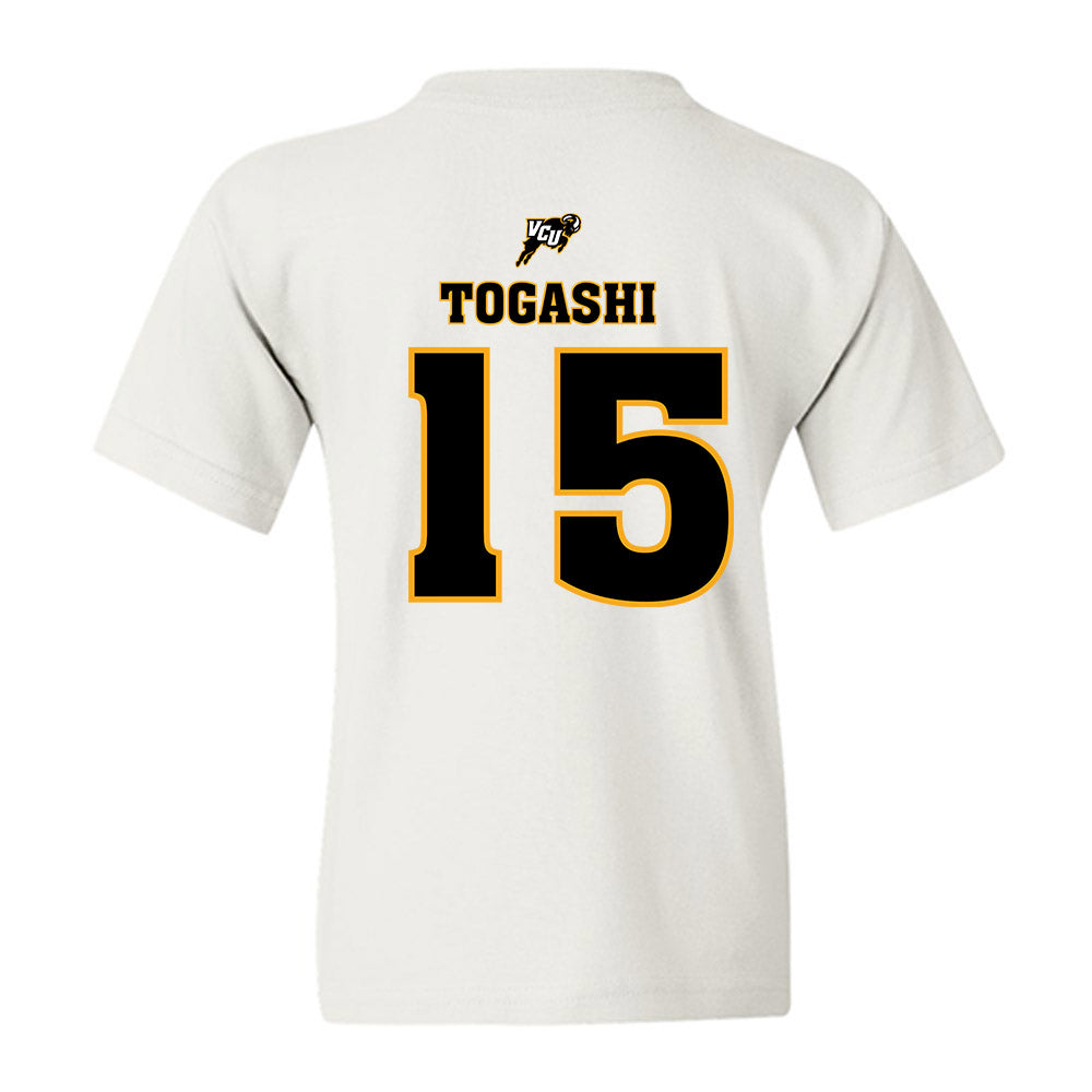 VCU - NCAA Men's Soccer : Kishin Togashi - Sports Shersey Youth T-Shirt-1