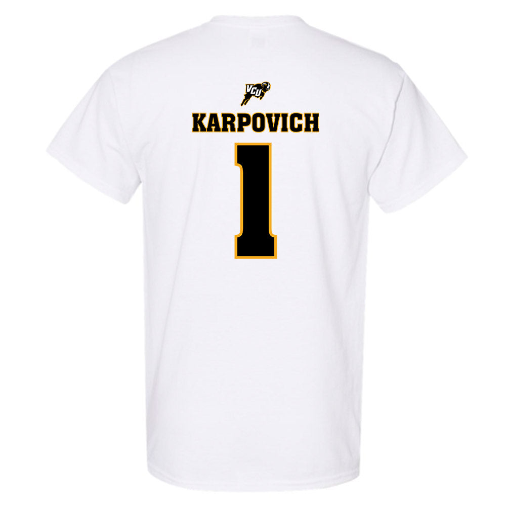 VCU - NCAA Women's Soccer : Allison Karpovich - Sports Shersey T-Shirt