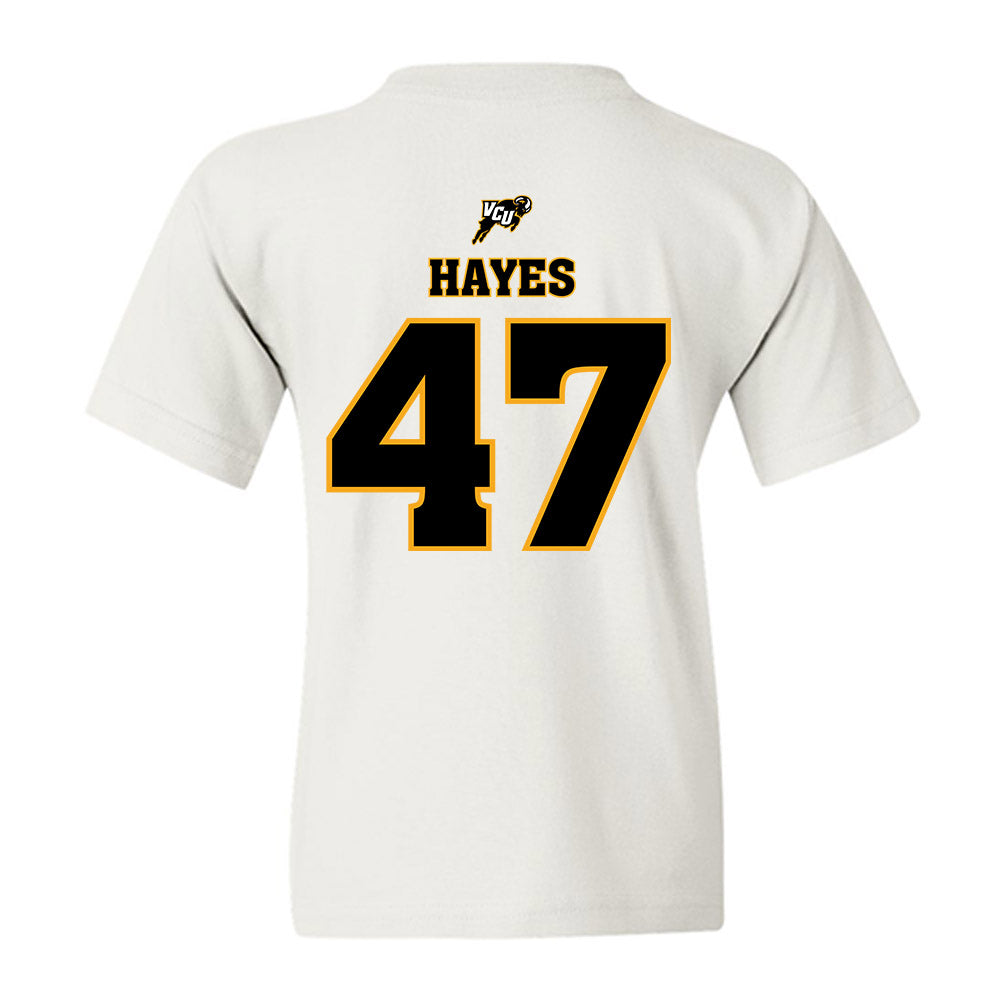 VCU - NCAA Men's Soccer : Nikita Hayes - Sports Shersey Youth T-Shirt-1