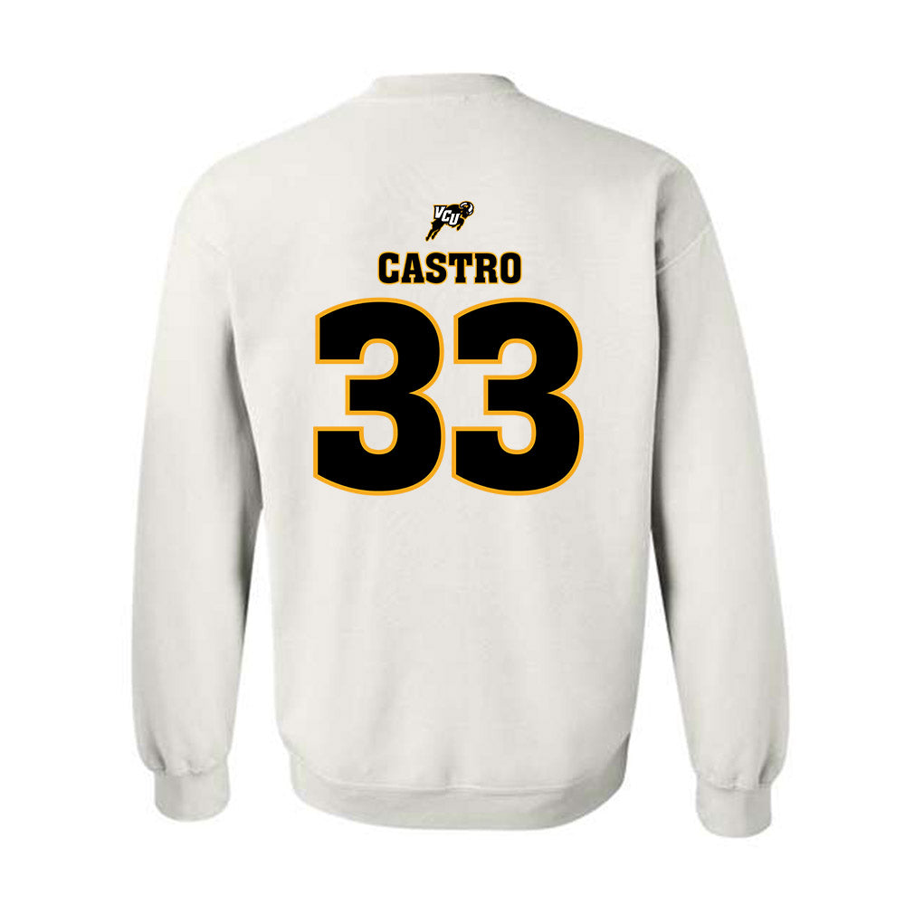 VCU - NCAA Women's Soccer : Stella Castro - Sports Shersey Crewneck Sweatshirt