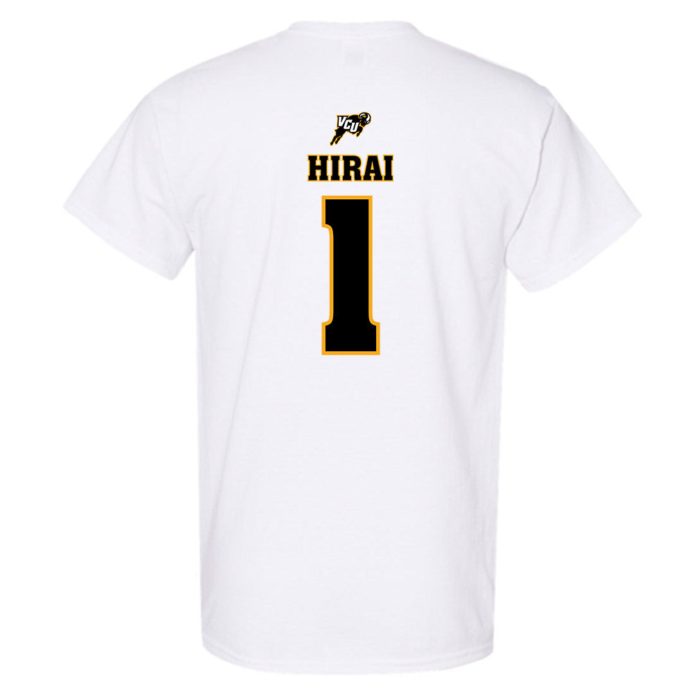 VCU - NCAA Men's Soccer : Ittetsu Hirai - Sports Shersey T-Shirt-1
