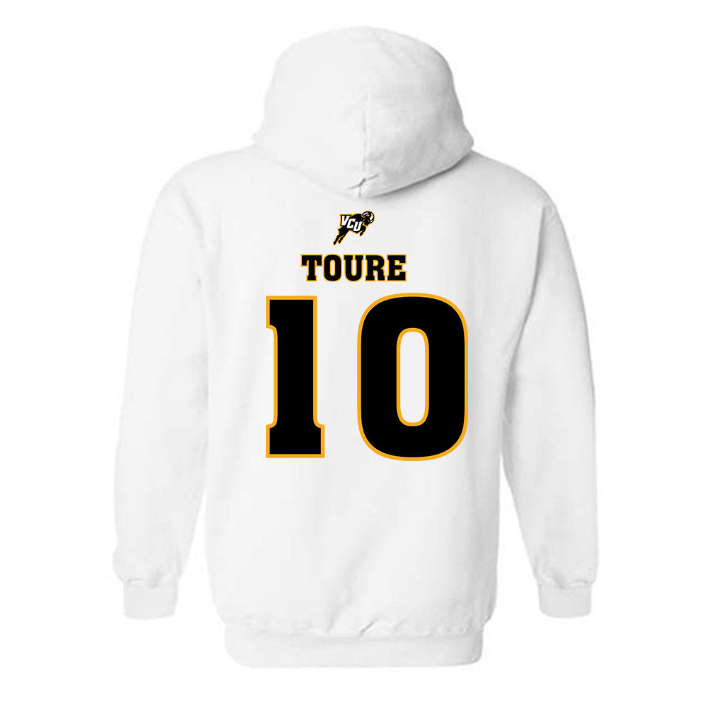 VCU - NCAA Men's Soccer : Abdourahmane Toure - Sports Shersey Hooded Sweatshirt