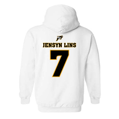 VCU - NCAA Women's Soccer : Jensyn Lins Jensyn Lins - Sports Shersey Hooded Sweatshirt-1