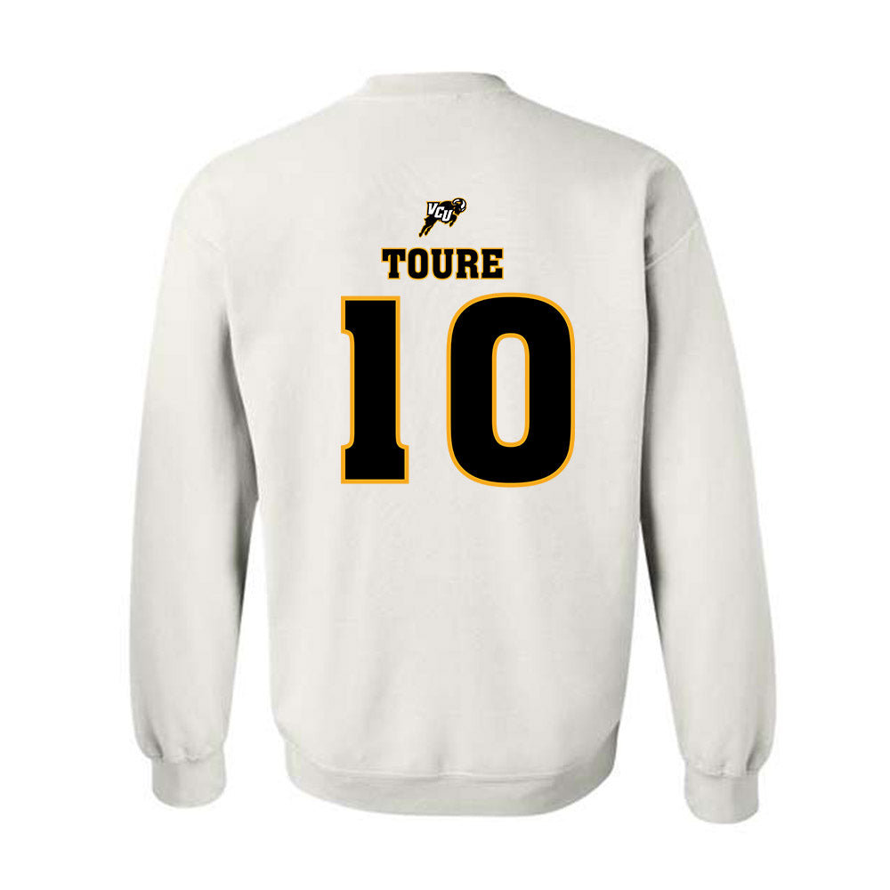 VCU - NCAA Men's Soccer : Abdourahmane Toure - Sports Shersey Crewneck Sweatshirt