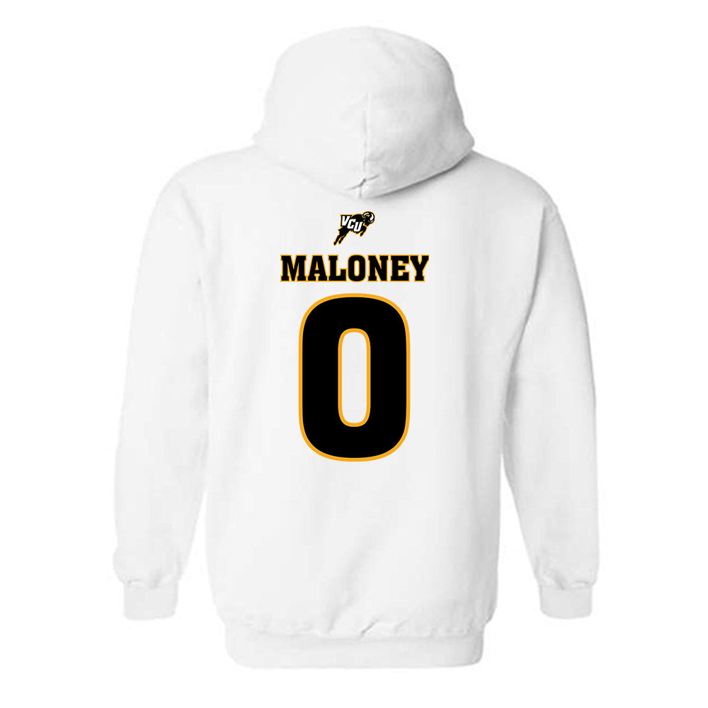 VCU - NCAA Men's Soccer : Trevor Maloney - Sports Shersey Hooded Sweatshirt