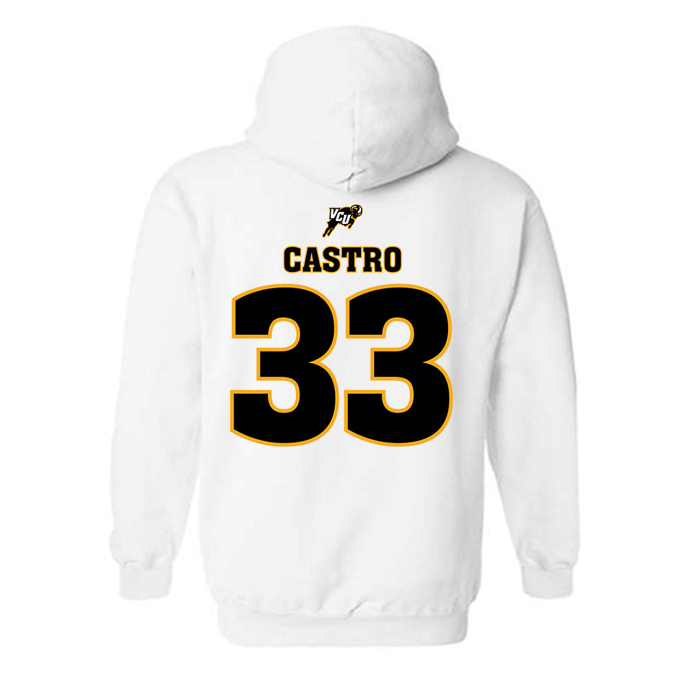 VCU - NCAA Women's Soccer : Stella Castro - Sports Shersey Hooded Sweatshirt