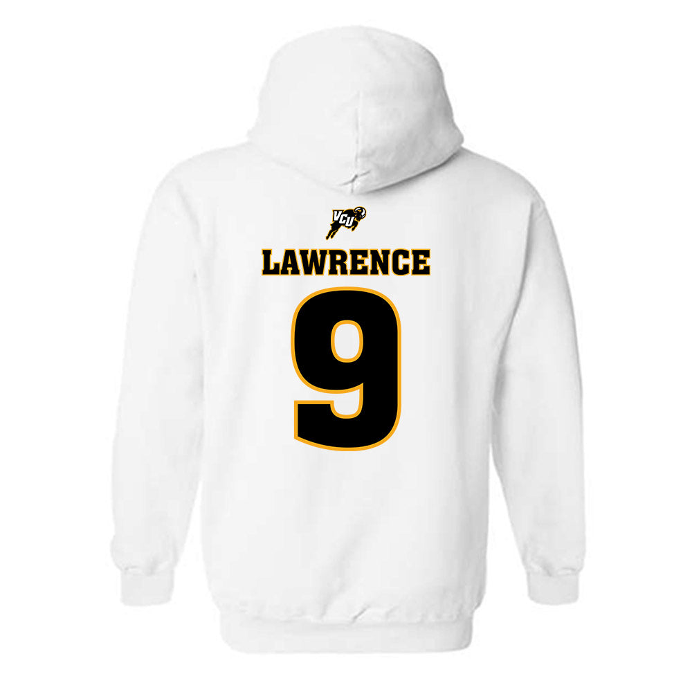 VCU - NCAA Women's Soccer : Brianna Lawrence - Sports Shersey Hooded Sweatshirt-1