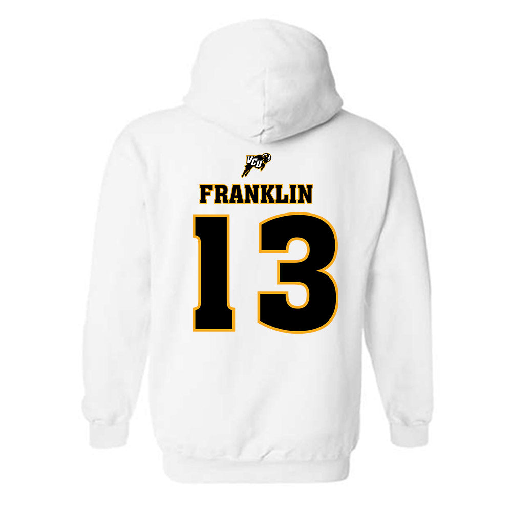 VCU - NCAA Women's Soccer : Isabelle Franklin - Sports Shersey Hooded Sweatshirt-1
