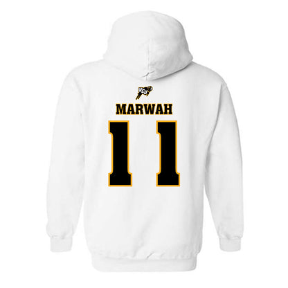 VCU - NCAA Women's Soccer : Ishpreen Marwah - Sports Shersey Hooded Sweatshirt-1