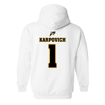 VCU - NCAA Women's Soccer : Allison Karpovich - Sports Shersey Hooded Sweatshirt