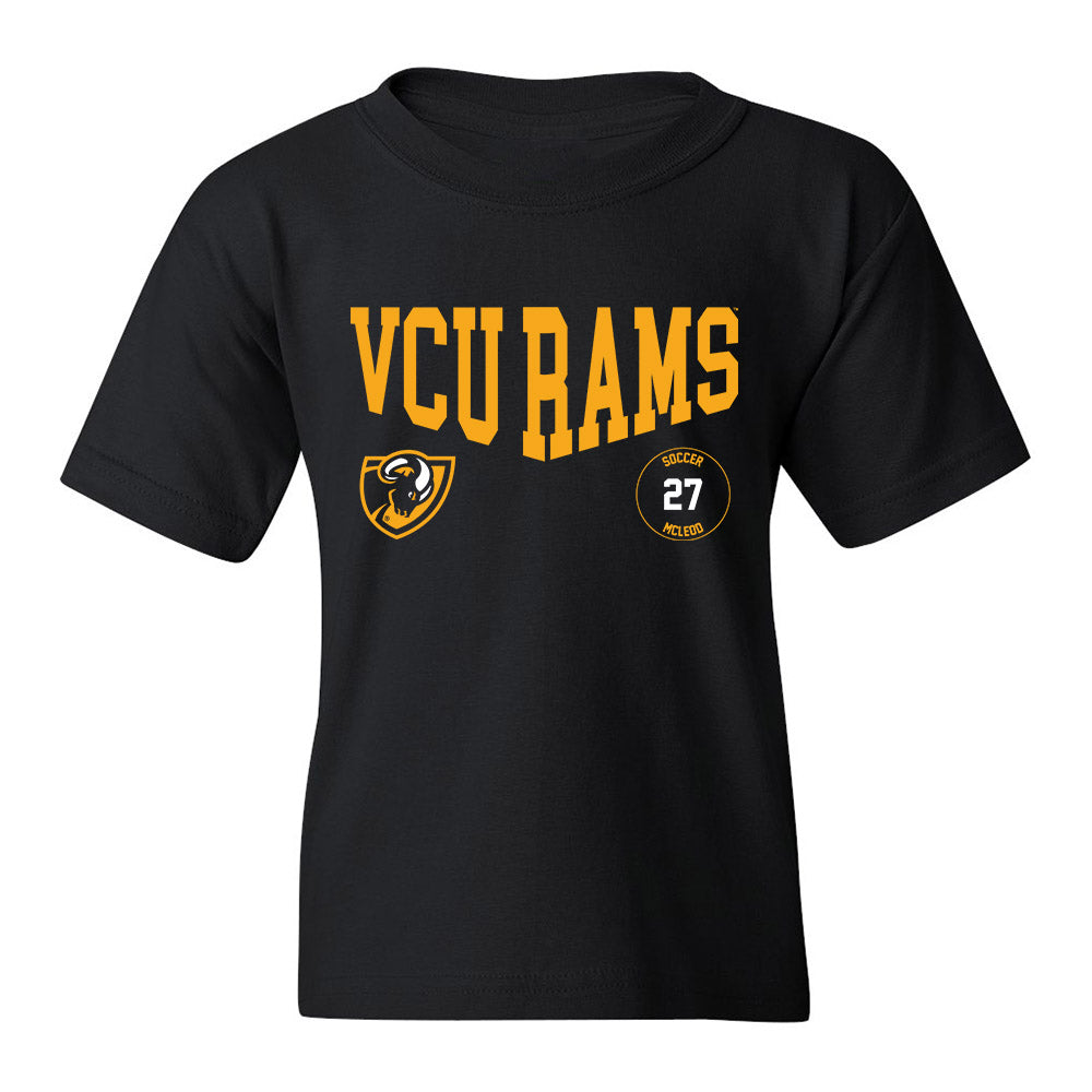 VCU - NCAA Men's Soccer : Scott McLeod - Classic Fashion Shersey Youth T-Shirt