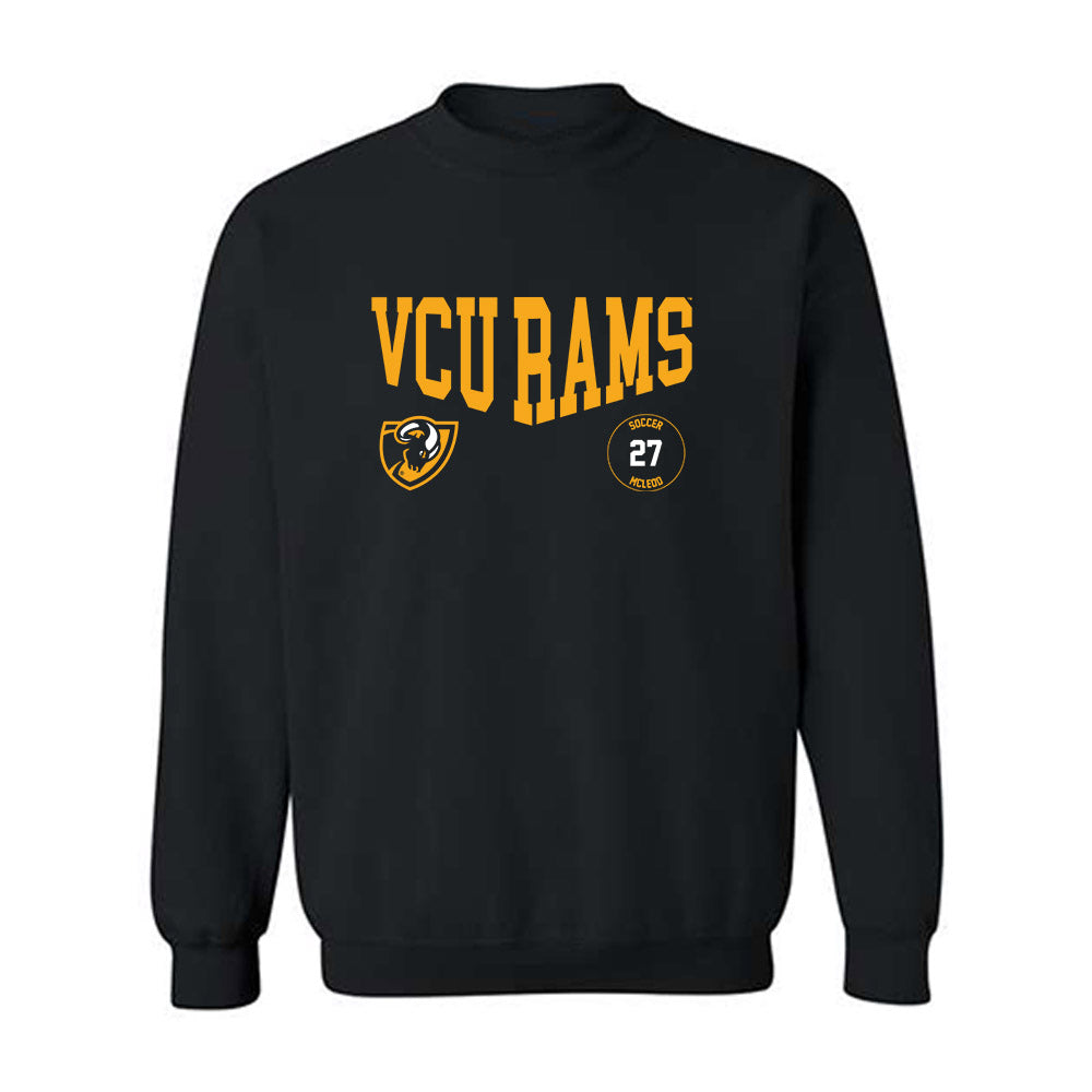 VCU - NCAA Men's Soccer : Scott McLeod - Classic Fashion Shersey Crewneck Sweatshirt