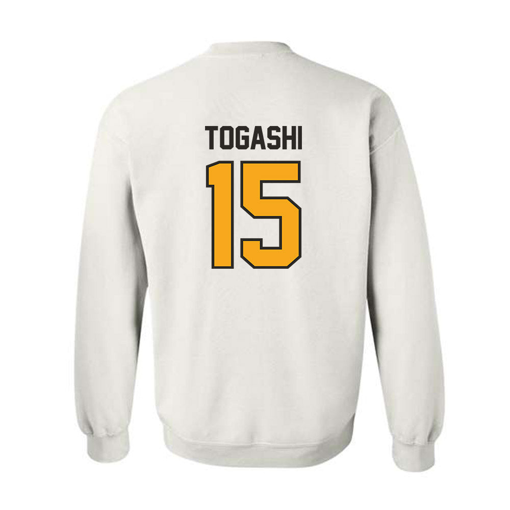 VCU - NCAA Men's Soccer : Kishin Togashi - Sports Shersey Crewneck Sweatshirt-1