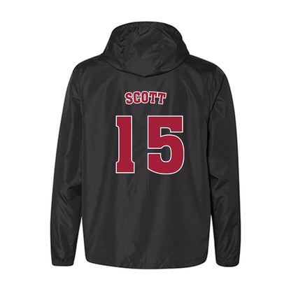 Alabama - NCAA Women's Basketball : Ta'Mia Scott - Windbreaker-1