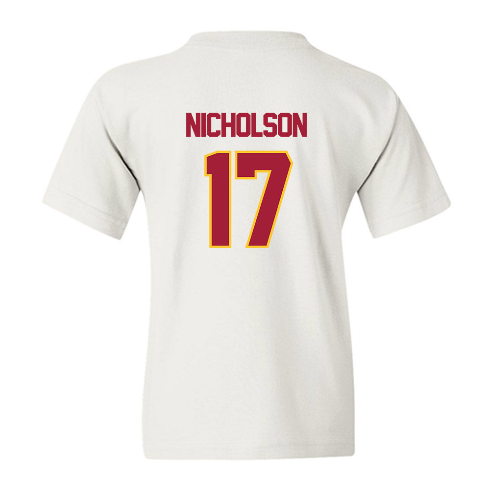 USC - NCAA Football : DeCarlos Nicholson - Sports Shersey Youth T-Shirt-1