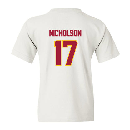 USC - NCAA Football : DeCarlos Nicholson - Sports Shersey Youth T-Shirt-1