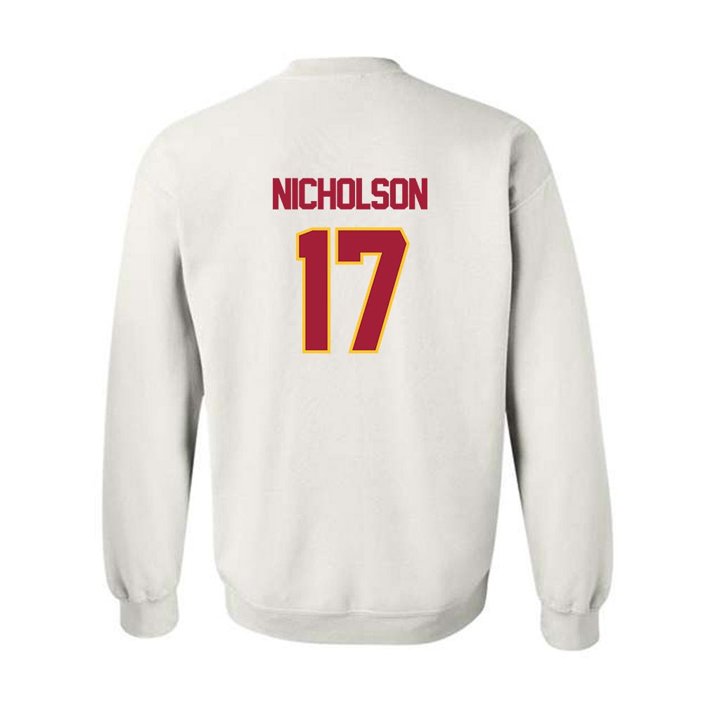 USC - NCAA Football : DeCarlos Nicholson - Sports Shersey Crewneck Sweatshirt-1