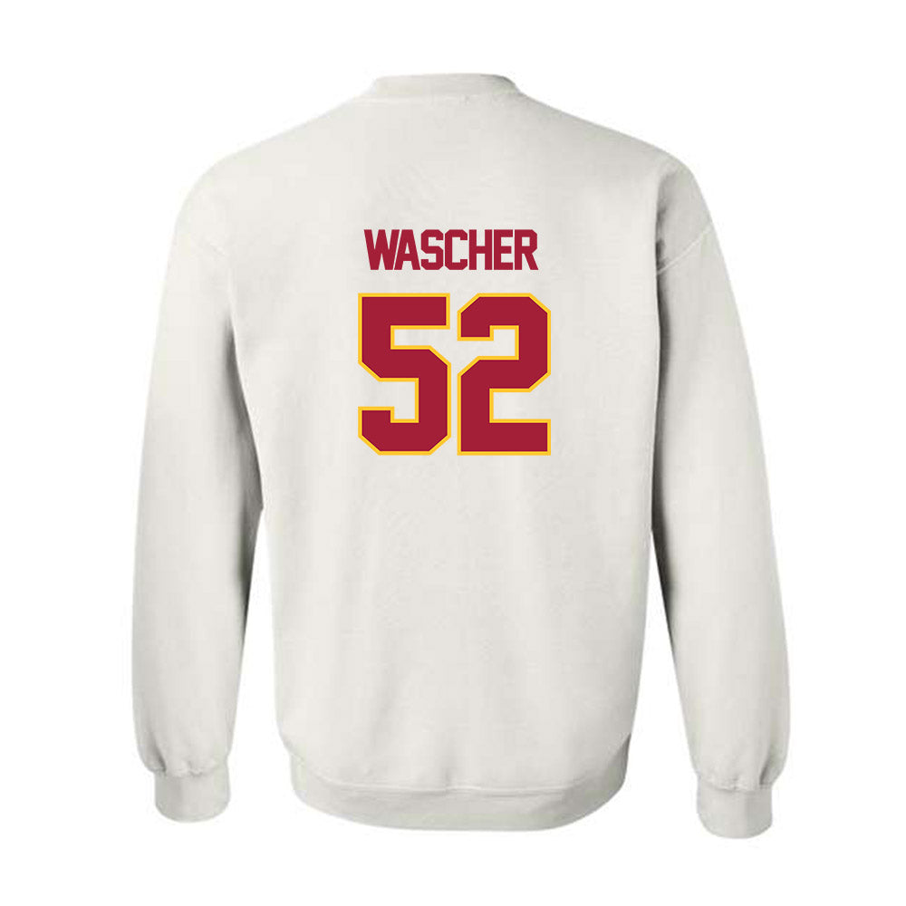 USC - NCAA Football : Willi Wascher - Sports Shersey Crewneck Sweatshirt-1