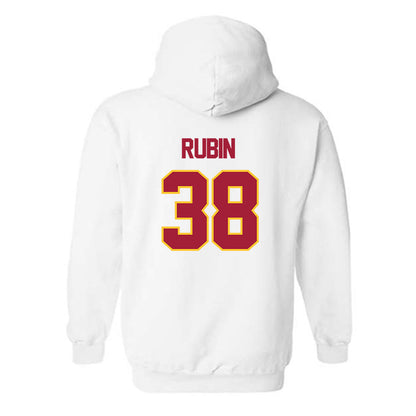 USC - NCAA Football : Isaiah Rubin - Sports Shersey Hooded Sweatshirt-1