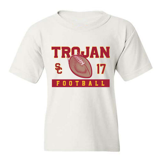 USC - NCAA Football : DeCarlos Nicholson - Sports Shersey Youth T-Shirt-0