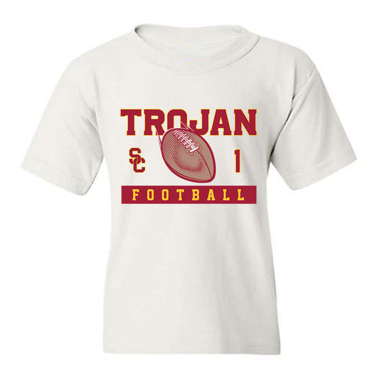USC - NCAA Football : Kameryn Fountain - Sports Shersey Youth T-Shirt-0