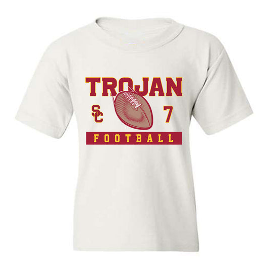 USC - NCAA Football : Sam Huard - Sports Shersey Youth T-Shirt-0