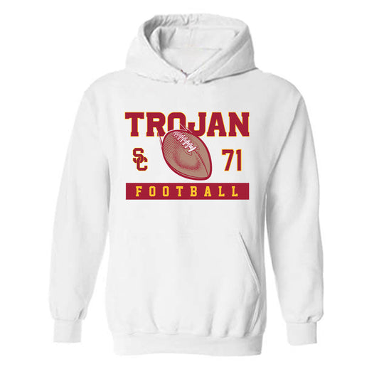 USC - NCAA Football : Alex Payne - Sports Shersey Hooded Sweatshirt-0