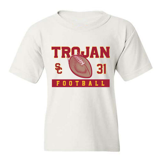 USC - NCAA Football : Jadyn Walker - Sports Shersey Youth T-Shirt-0