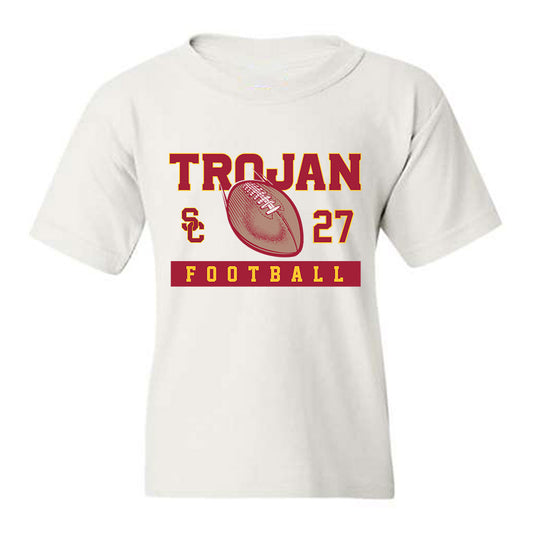 USC - NCAA Football : Riley Wormley - Sports Shersey Youth T-Shirt-0