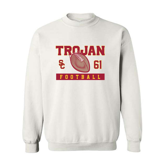 USC - NCAA Football : Jack Susnjar - Sports Shersey Crewneck Sweatshirt-0