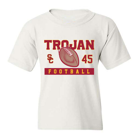 USC - NCAA Football : caden chittenden - Sports Shersey Youth T-Shirt-0