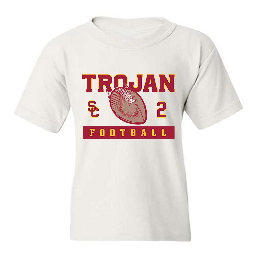 USC - NCAA Football : Waymond Jordan - Sports Shersey Youth T-Shirt-0