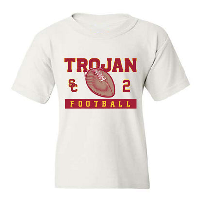USC - NCAA Football : Waymond Jordan - Sports Shersey Youth T-Shirt-0
