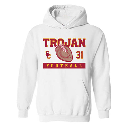 USC - NCAA Football : Jadyn Walker - Sports Shersey Hooded Sweatshirt-0