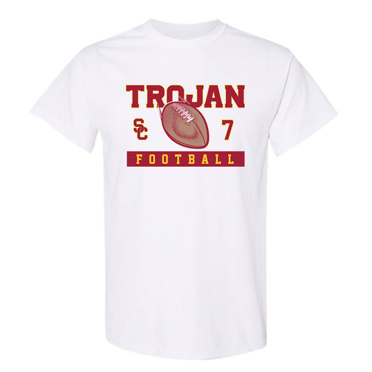 USC - NCAA Football : Sam Huard - Sports Shersey T-Shirt-0