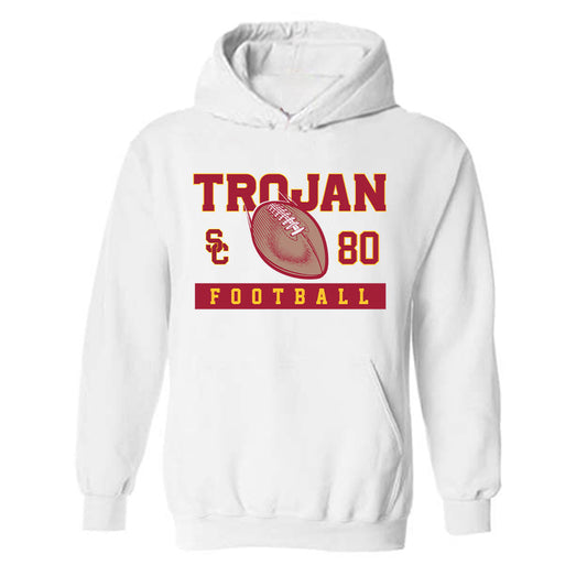 USC - NCAA Football : Sam Johnson - Sports Shersey Hooded Sweatshirt-0