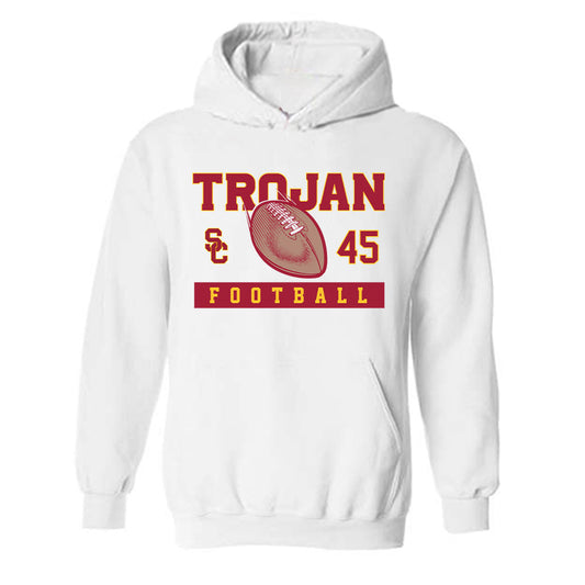 USC - NCAA Football : caden chittenden - Sports Shersey Hooded Sweatshirt-0