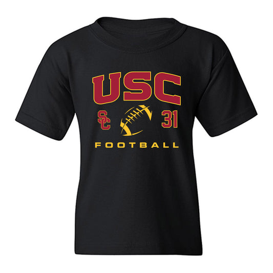 USC - NCAA Football : Jadyn Walker - Sports Shersey Youth T-Shirt-0