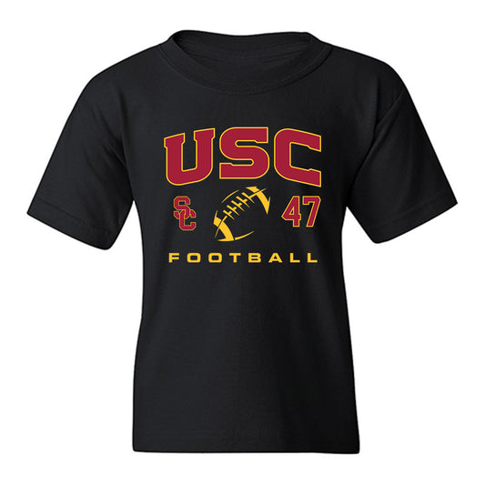 USC - NCAA Football : Devin McDonough - Sports Shersey Youth T-Shirt-0