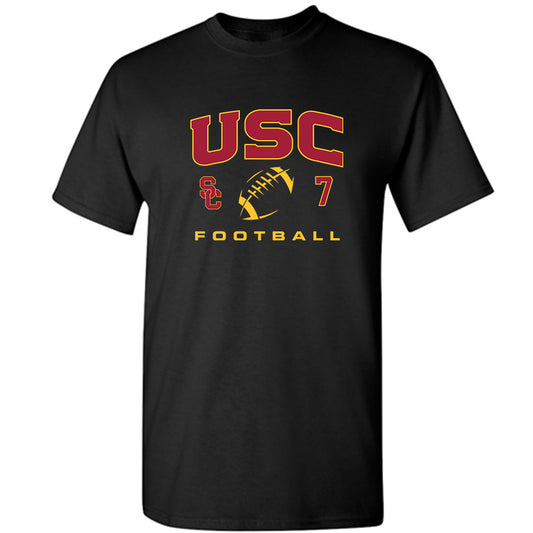 USC - NCAA Football : Sam Huard - Sports Shersey T-Shirt-0