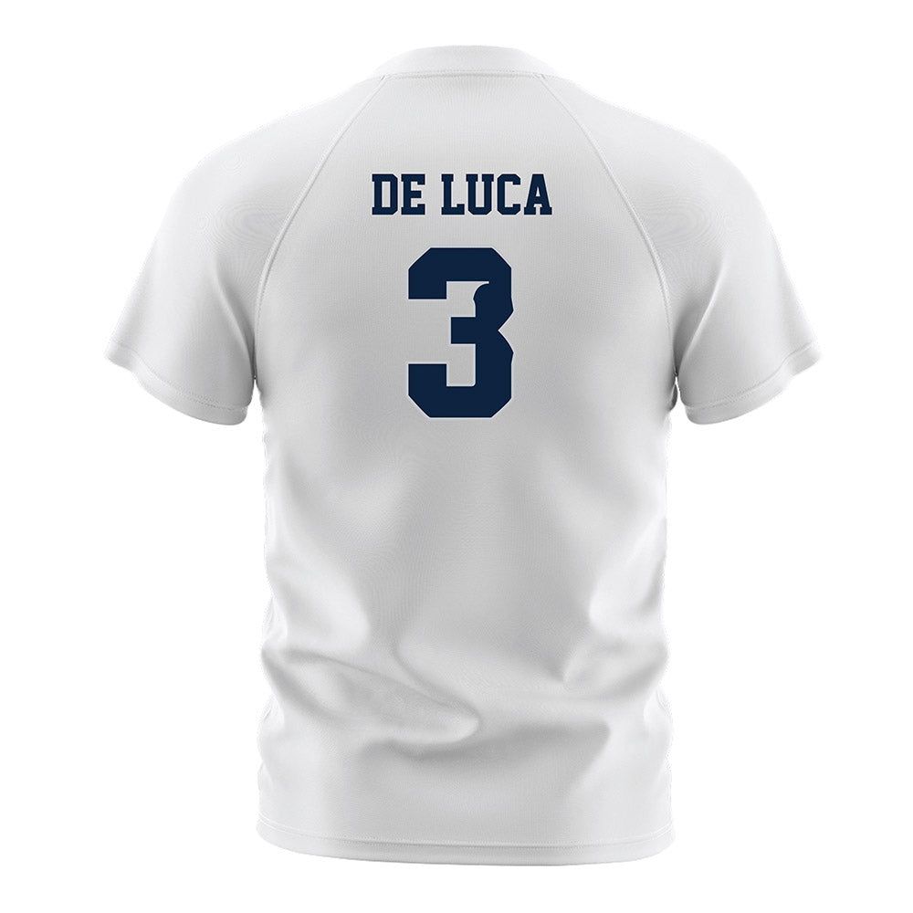 Samford - NCAA Women's Soccer : Samantha De Luca - White Soccer Jersey