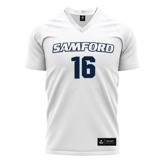 Samford - NCAA Women's Soccer : Brigid McElderry - White Soccer Jersey