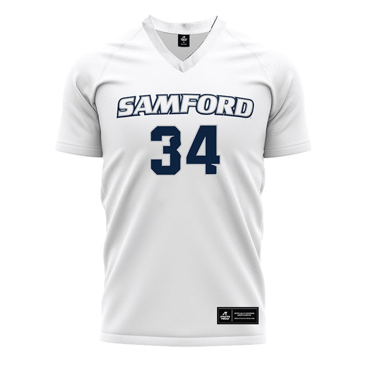 Samford - NCAA Women's Soccer : Layton Glisson - White Soccer Jersey